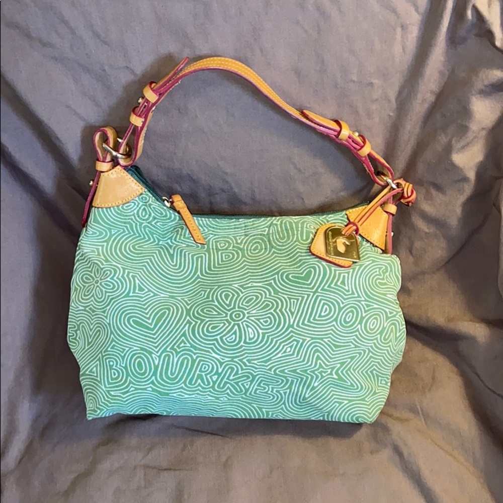 Dooney and Bourk swirl design purse